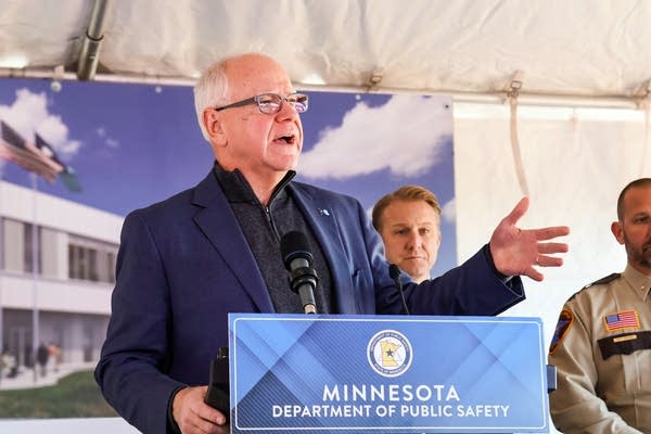 Walz breaks ground on new $67 million regional BCA headquarters and crime lab in Mankato