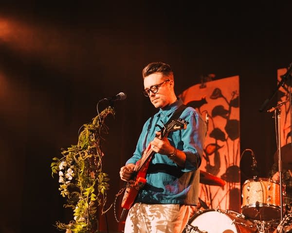 jeremy messersmith performing on stage