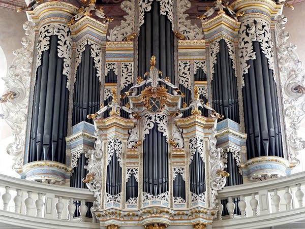 1746 Hildebrandt/St. Wenzel Church, Naumburg, Germany