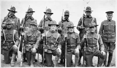 New recruits from Windom, Minnesota, 1917.