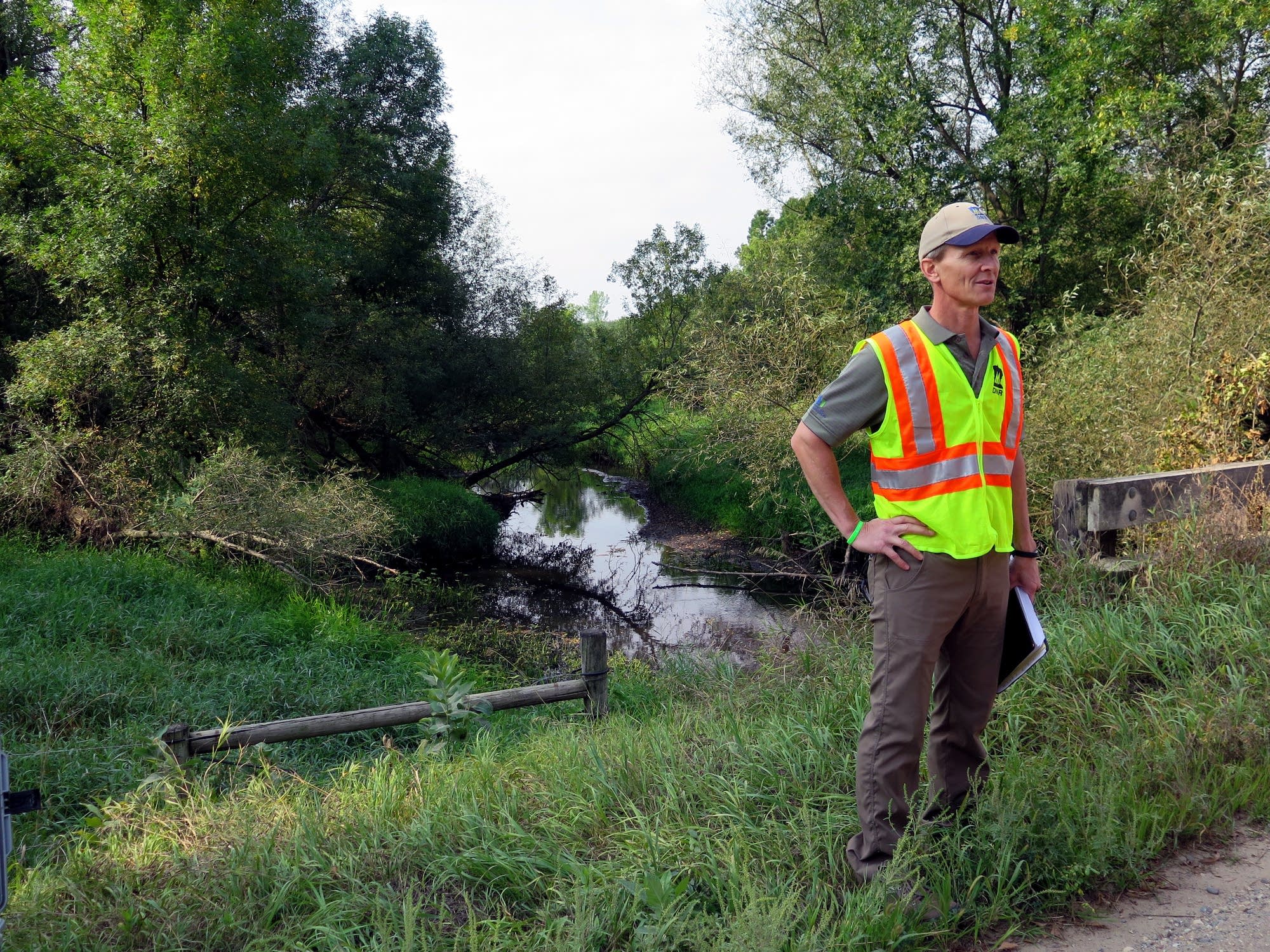 Mark Hauck, project manager with the Minnesota DNR.