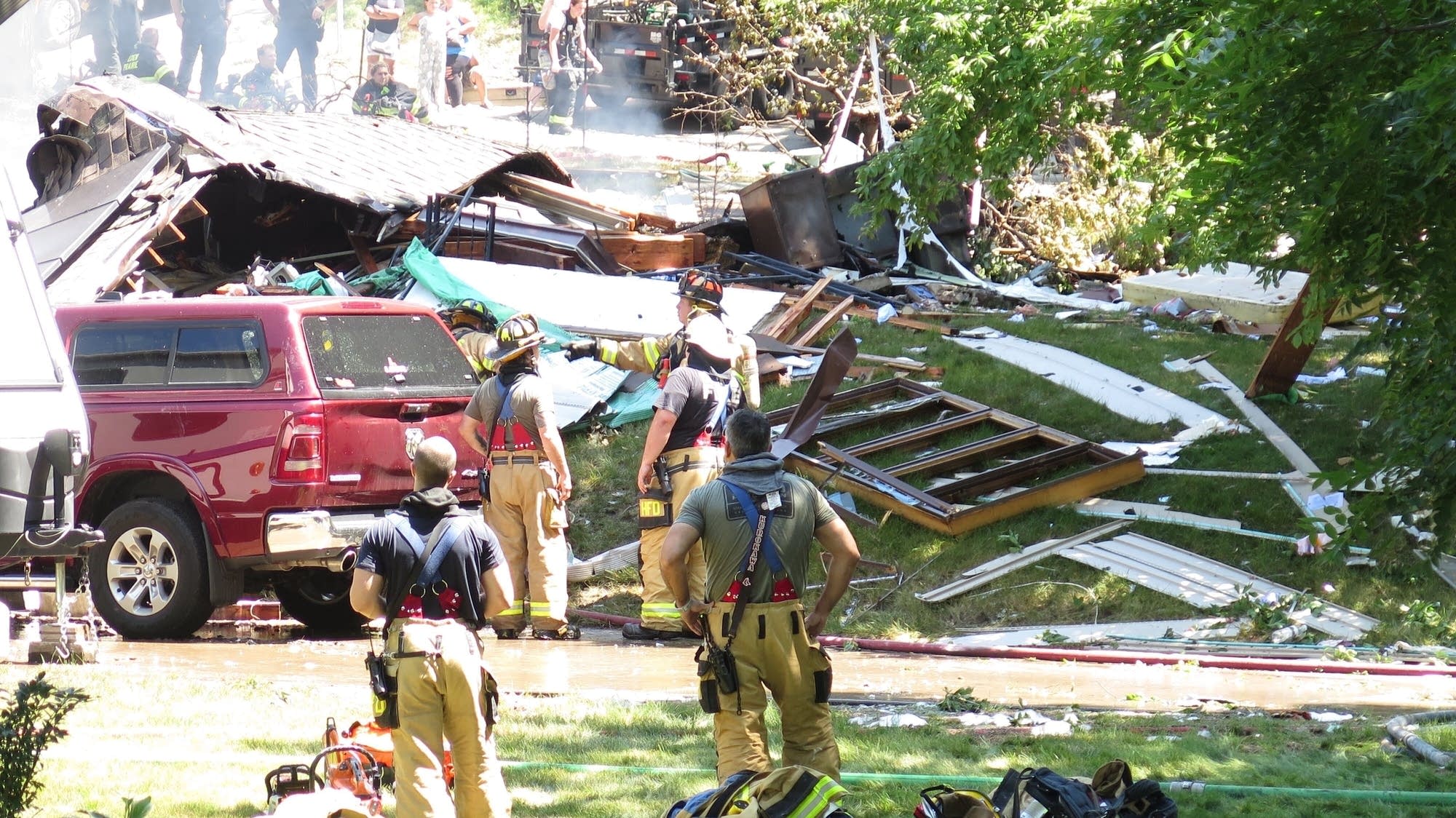Two dead in house explosion, fire in Hopkins MPR News