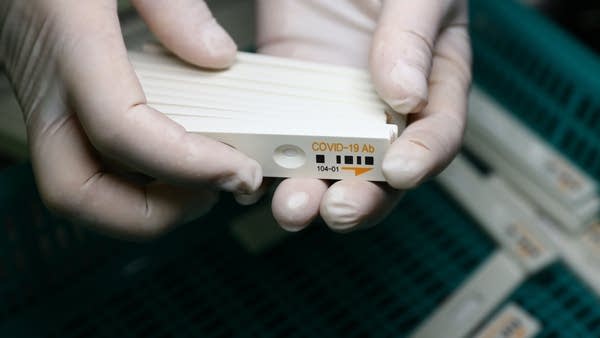 For states to ramp up economies, they'll have to meet certain criteria around widespread testing.