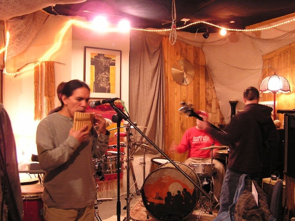 Lalo on the flute