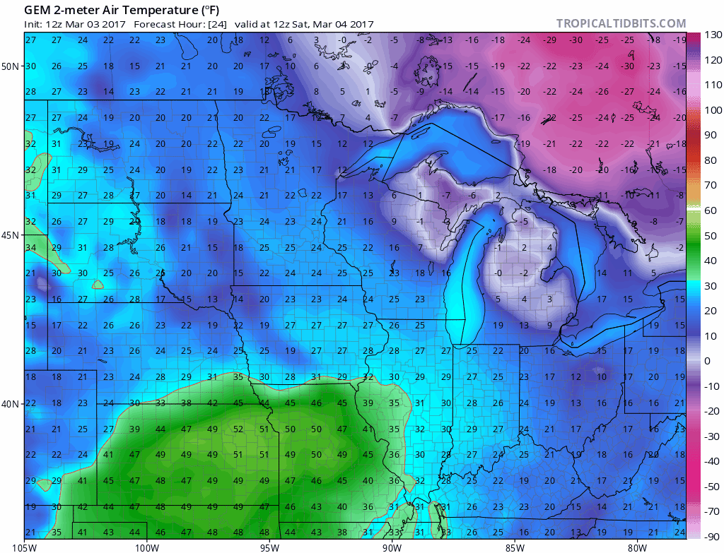 Weekend warm front brings 60s, again