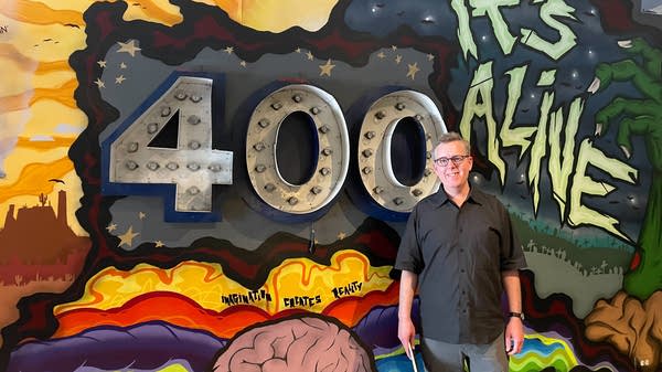 Jordan Stancil, owner of The 400 Theater in Chicago. 