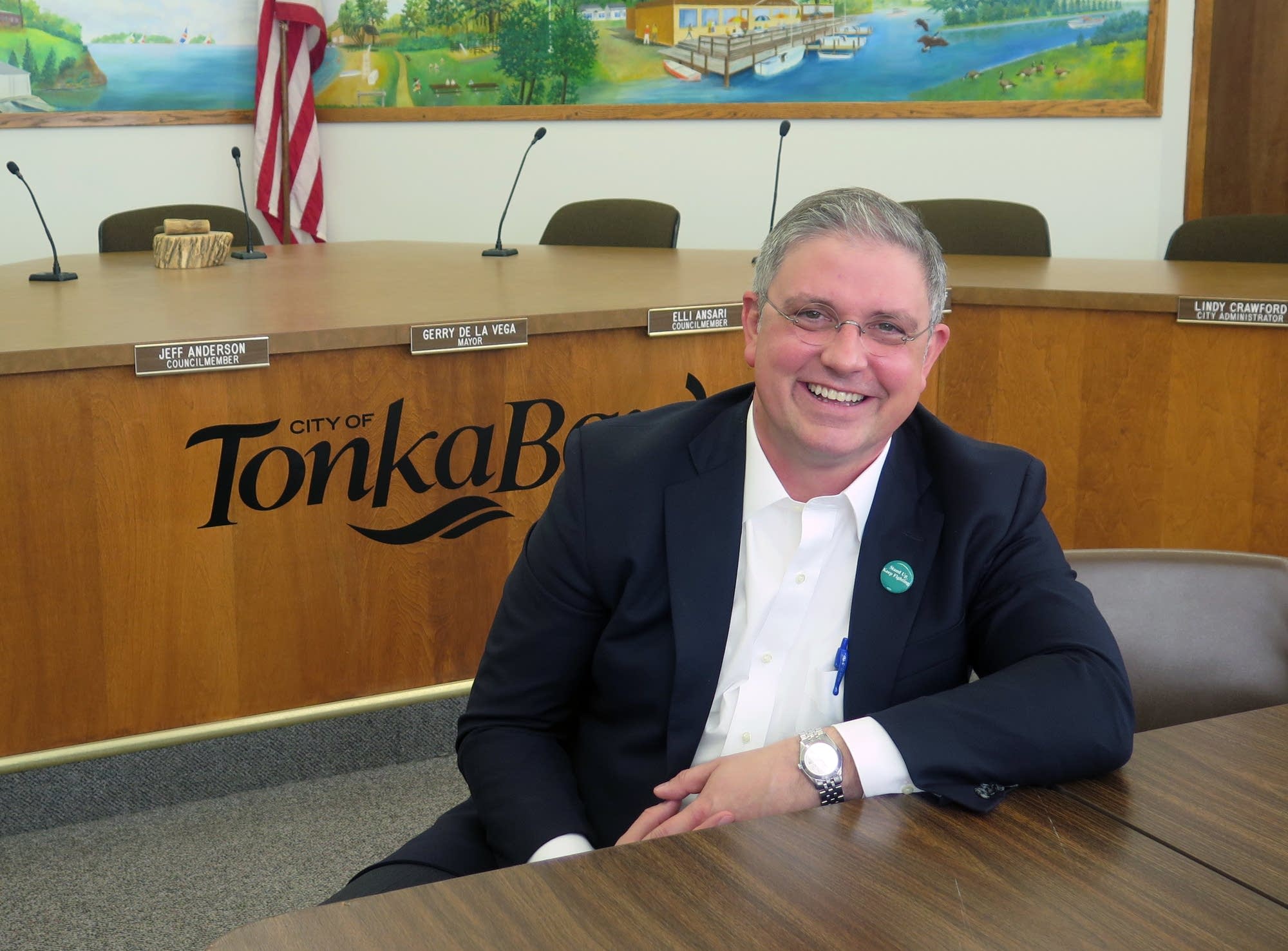 Tonka Bay City Council member Adam Jennings.