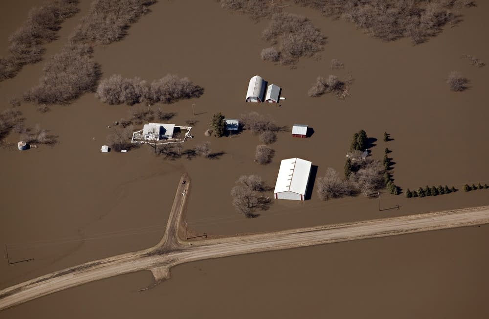 Flood aerial