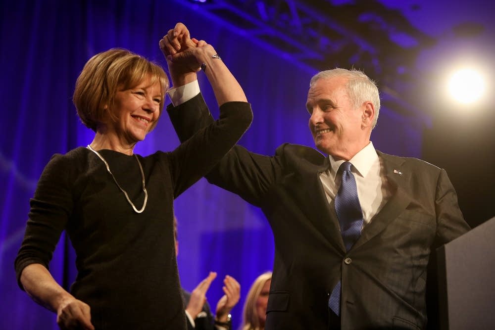 Newly re-elected Gov. Mark Dayton