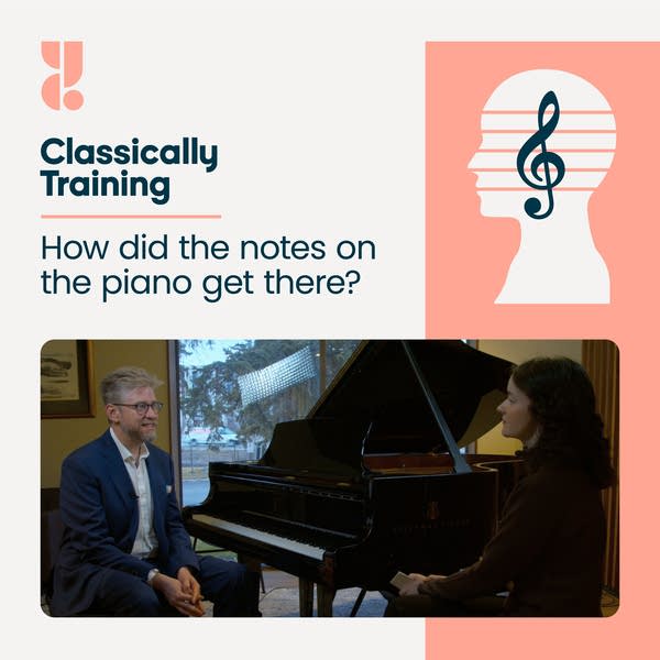Classically Training: How did the notes on the piano get there?