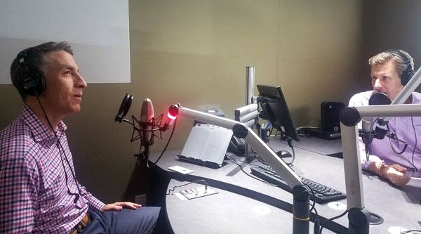 Redfin CEO Glenn Kelman in Marketplace's studios.