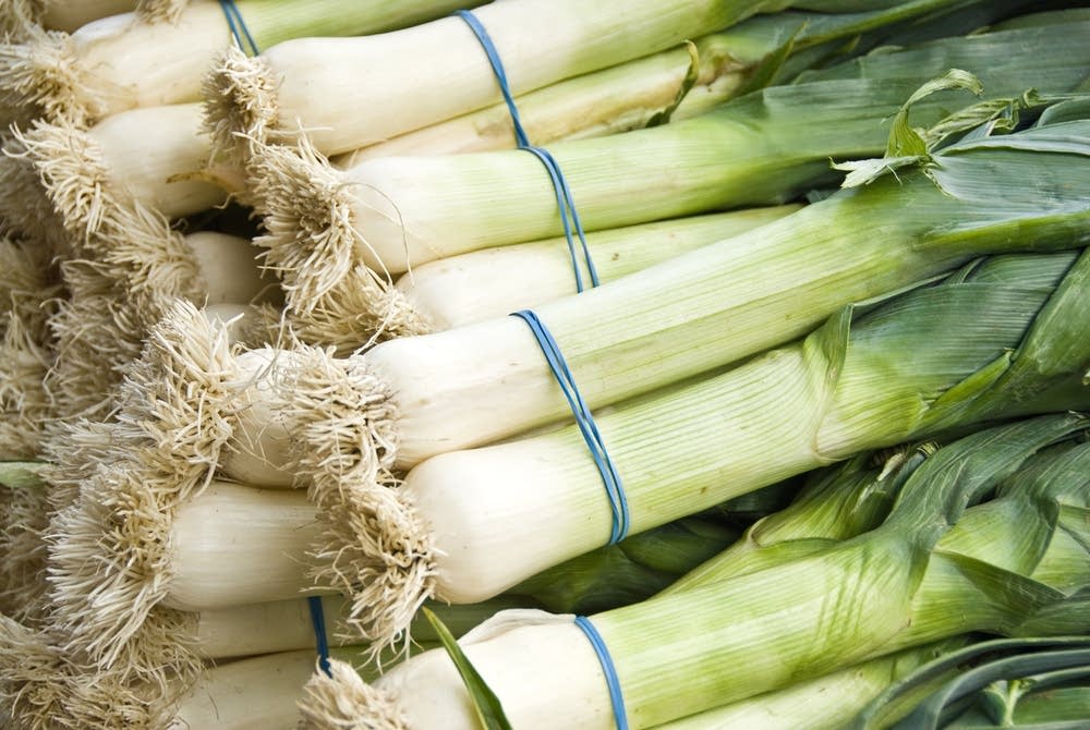 Leek 'Noodles' with Créme Fraîche and Hazelnut Oil | The Splendid