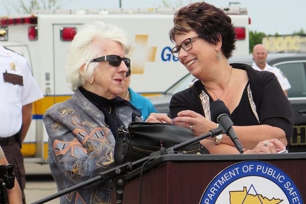 Shirley Foss, left, and daughter Ramona Djerness