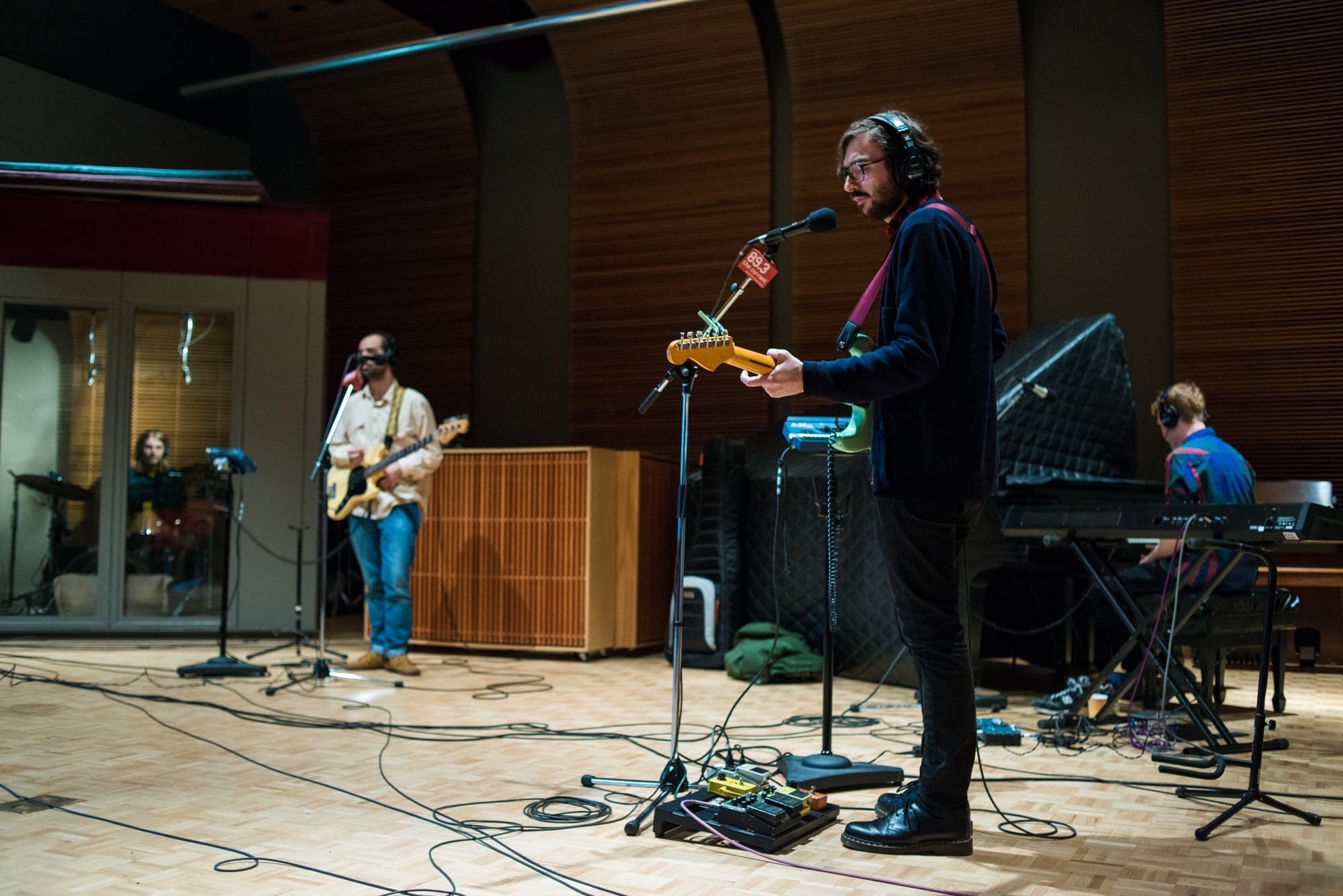 Real Estate perform in The Current's studio The Current