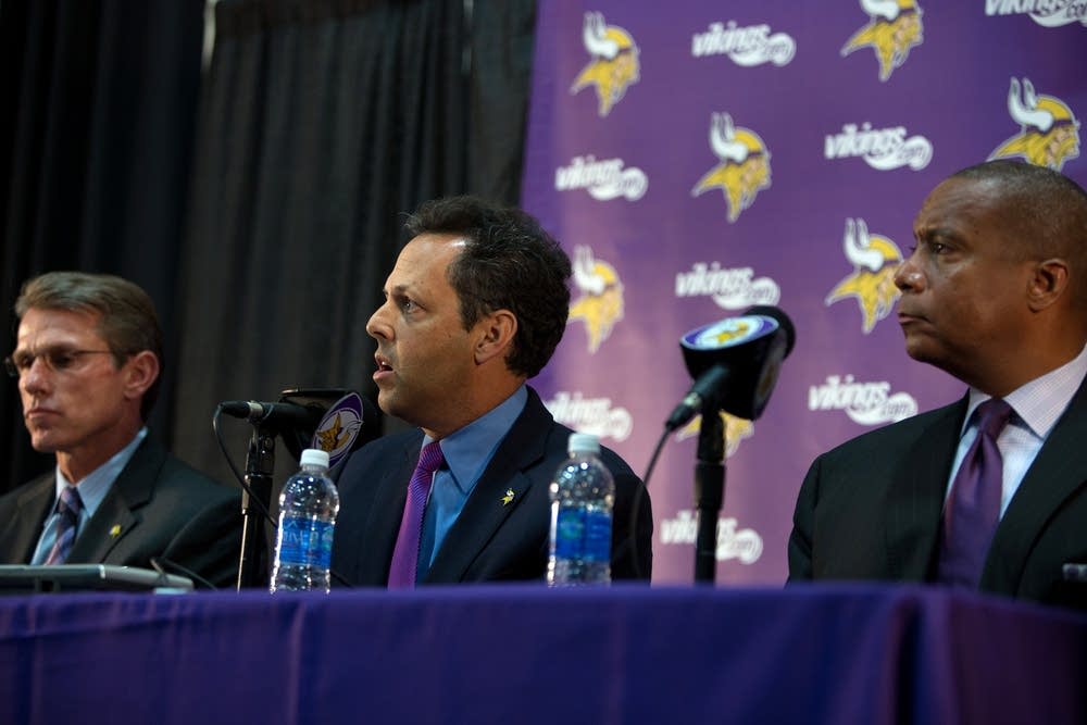 Vikings management on Wednesday
