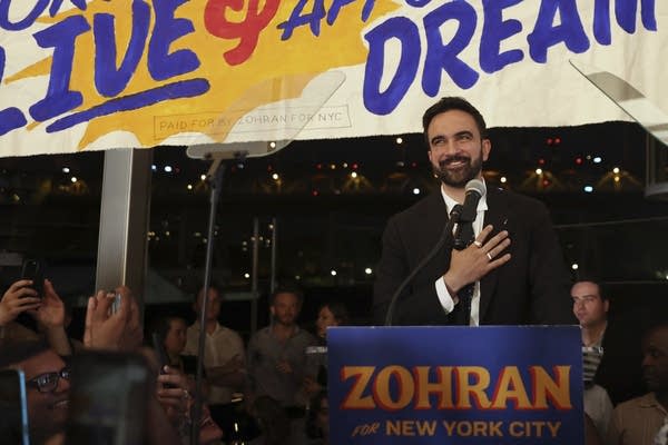 Zohran Mamdani declares victory in NYC’s Democratic mayoral primary as Cuomo concedes