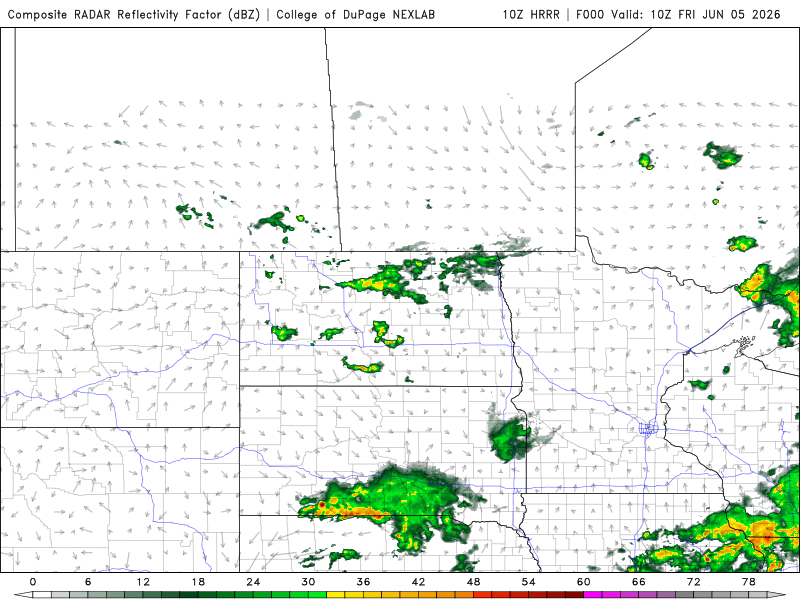 More spotty storms Friday then a warm, mostly dry weekend