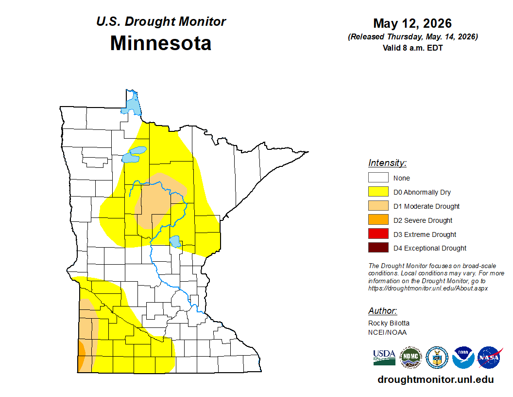 Drought monitor 5-12-26