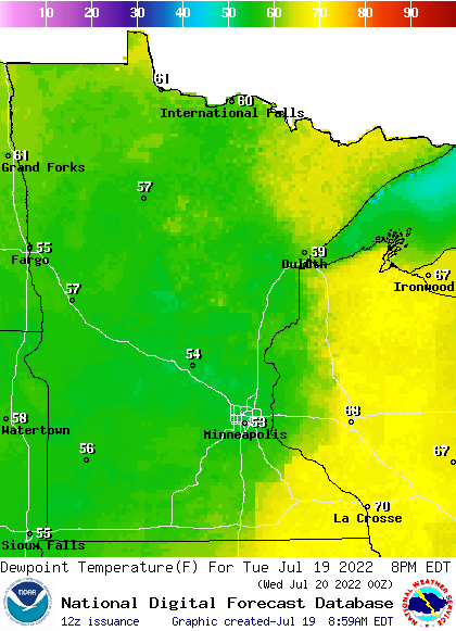 dews 8pm