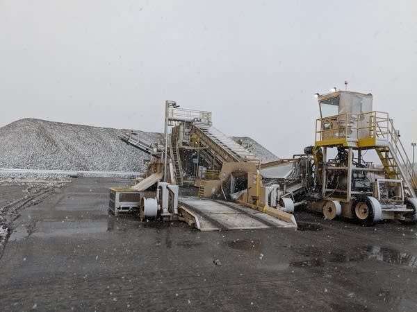 All quiet on the harvest front in NW Minnesota