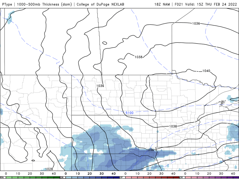 Precip loop Thurs PM
