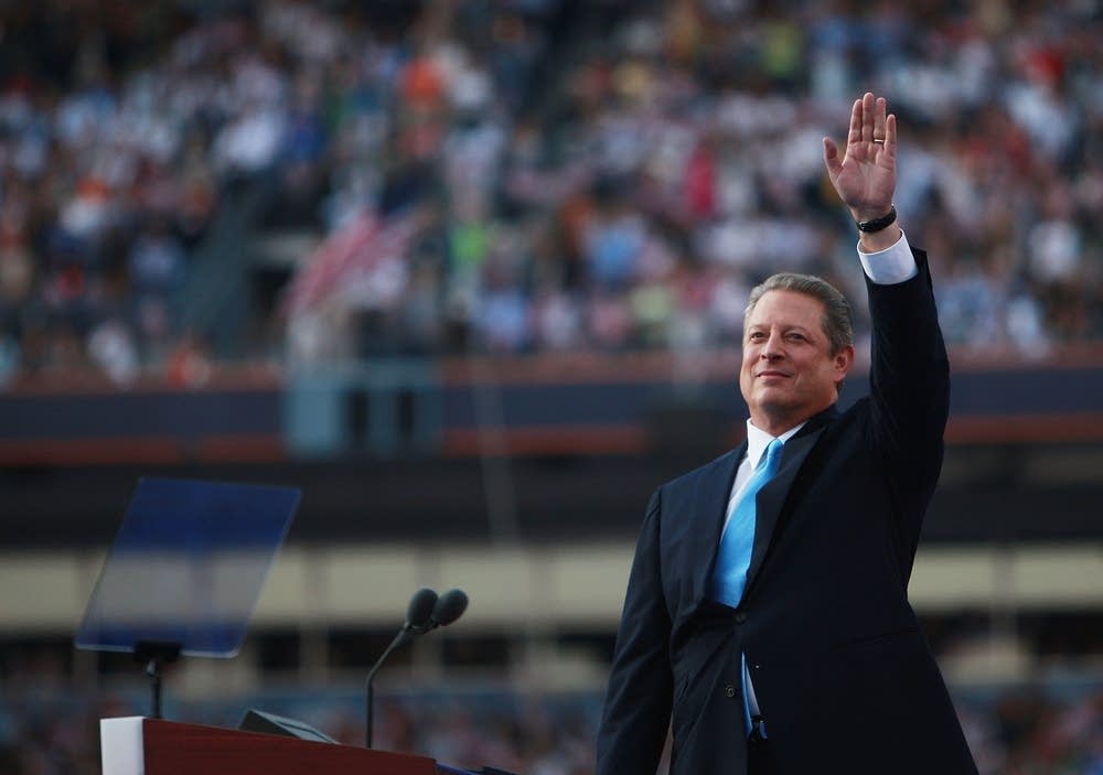 Former U.S. Vice President Al Gore at the DNC