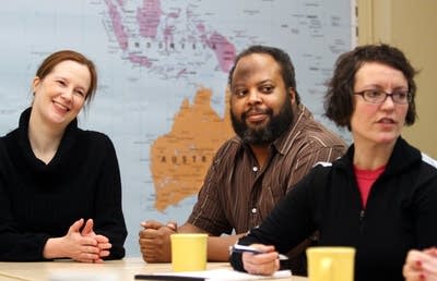 All-staff meeting