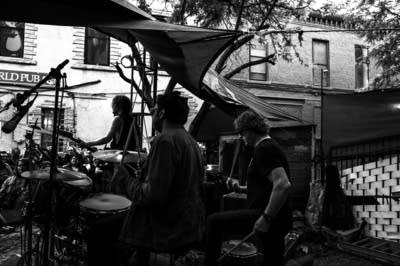 Whiskey Rock and Roll Club on stage