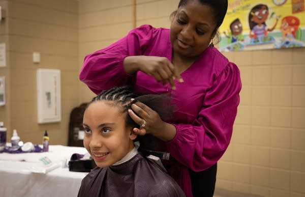Bikes and braids: How one school district is teaching life skills, too