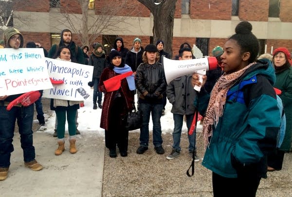 Hubbard protest