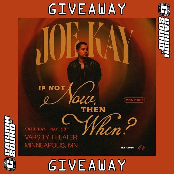 Joe Kay will perform at Varsity Theater in Minneapolis on Saturday, May 10.