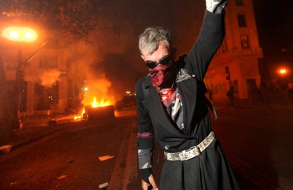 Occupy Oakland protester Mike Clift