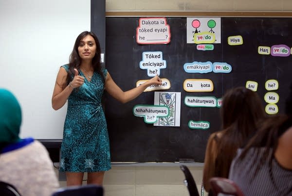 Teaching Dakota language