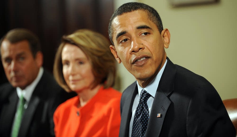 US President Barack Obama makes remarks