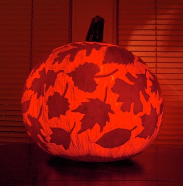 A pumpkin design to 'fall' for