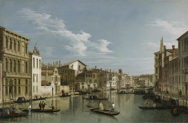 Poster Giovanni Antonio Canaletto, The Grand Canal in Venice