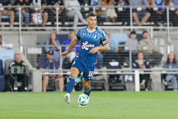 Robin Lod scores a goal for Minnesota in 1-1 tie with Timbers