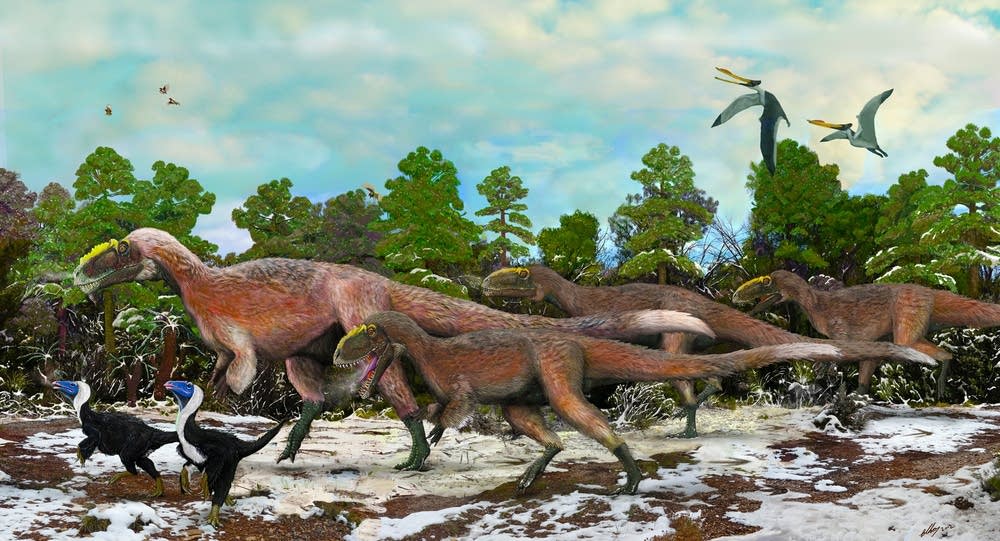 yutyrannus dinosaur