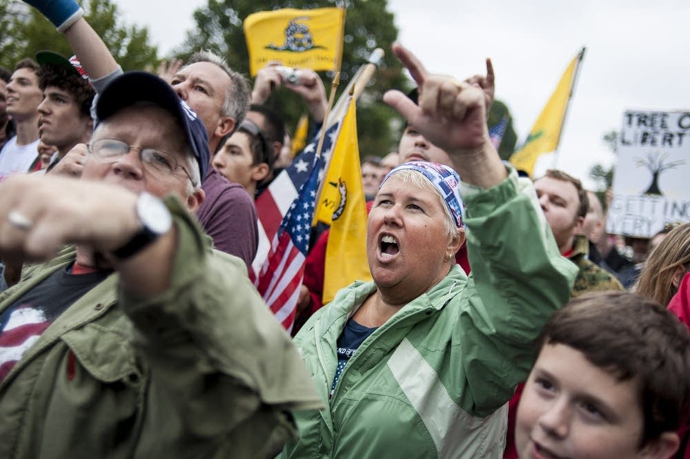 Military Supporters Rally In Washington To Re-Open