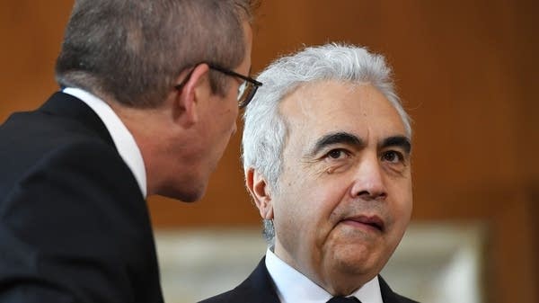International Energy Agency Executive Director Fatih Birol pictured above. He said Monday that the war in Iran's impact on oil is worse than the two oil shocks of the 1970s, combined.