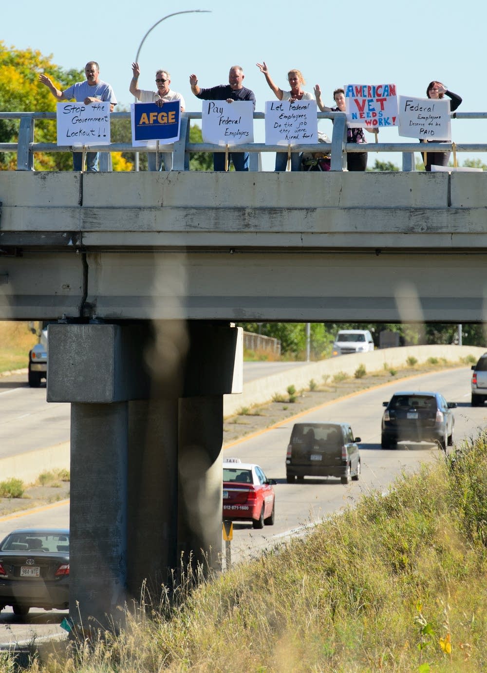 Union protest