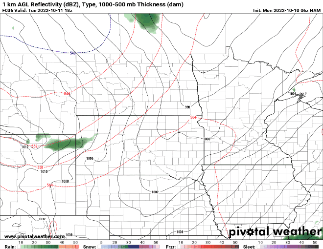 tues PM rain