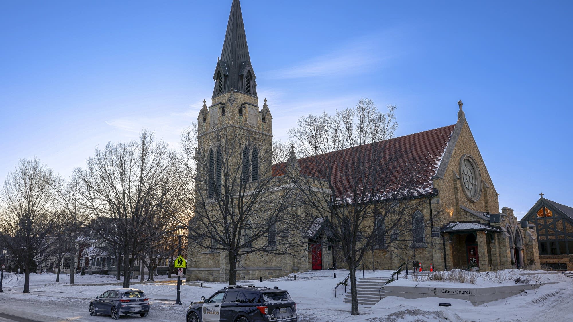 Protesters interrupt St. Paul church service, say pastor works as ICE director in field office