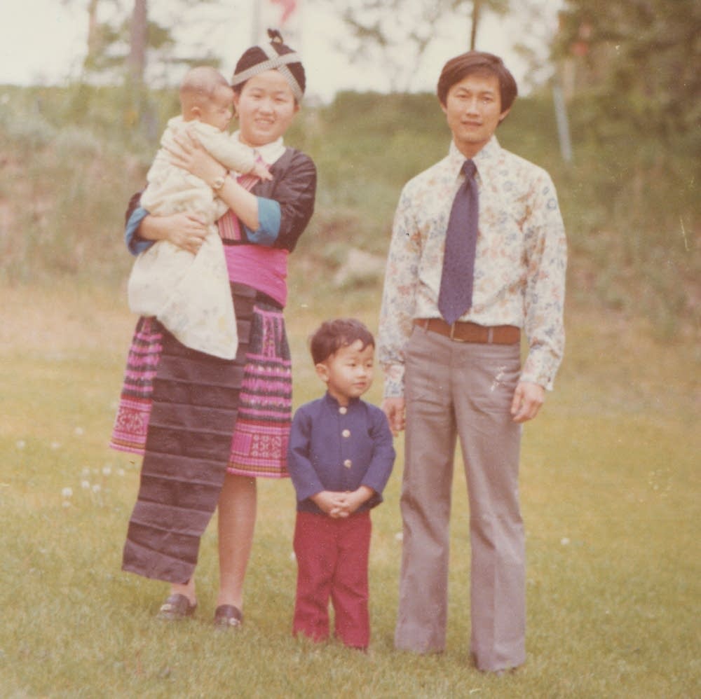 Her family