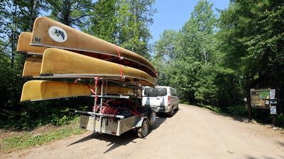 Evacuating Boy Scout Troop