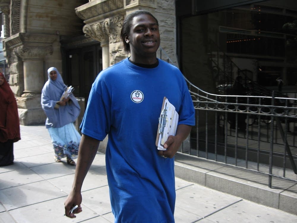 Tyrone Spann hits the streets