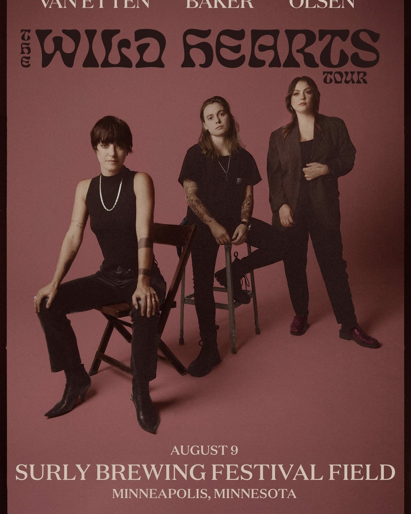 Sharon Van Etten, Angel Olsen, and Julien Baker