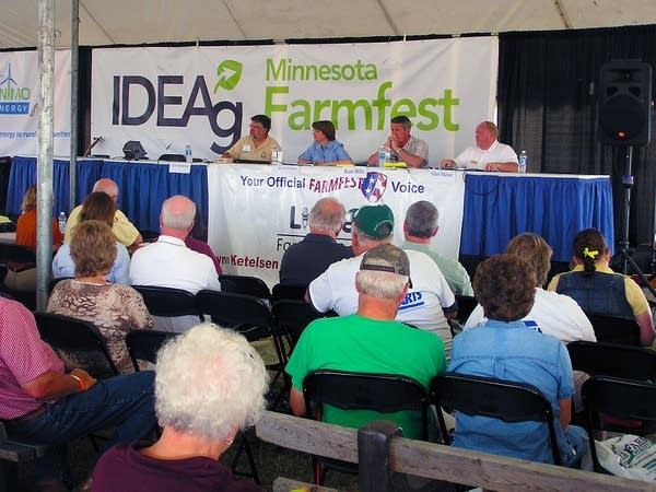 Kurt BIlls at Farmfest