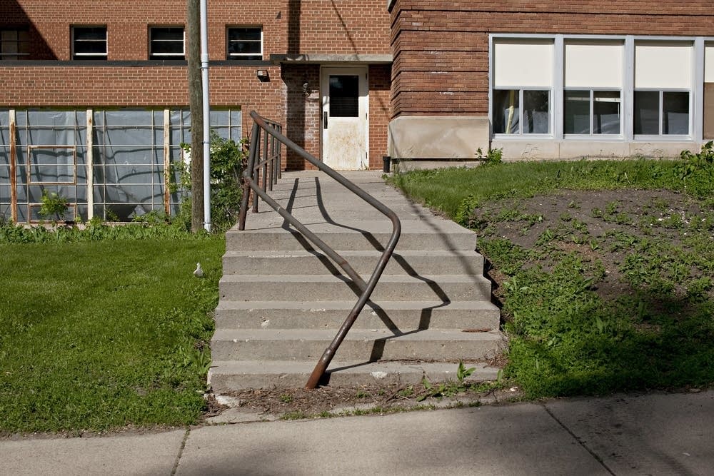 Old Morris school entrance