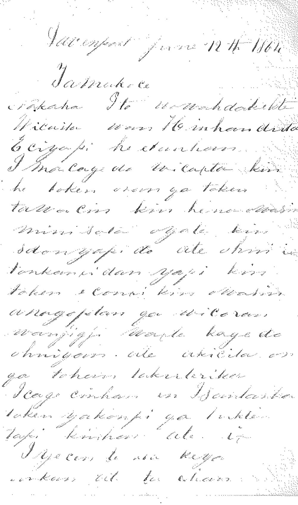 Dakota POW letter